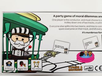 Trial By Trolley A Party Game of Moral Dilemmas And Trolley Murder Skybound