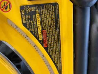DEWALT DWE7490X 10-Inch Job Site Table Saw