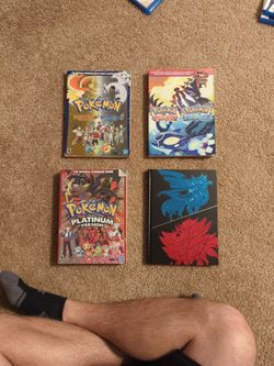 Assorted Pokemon Guidebooks