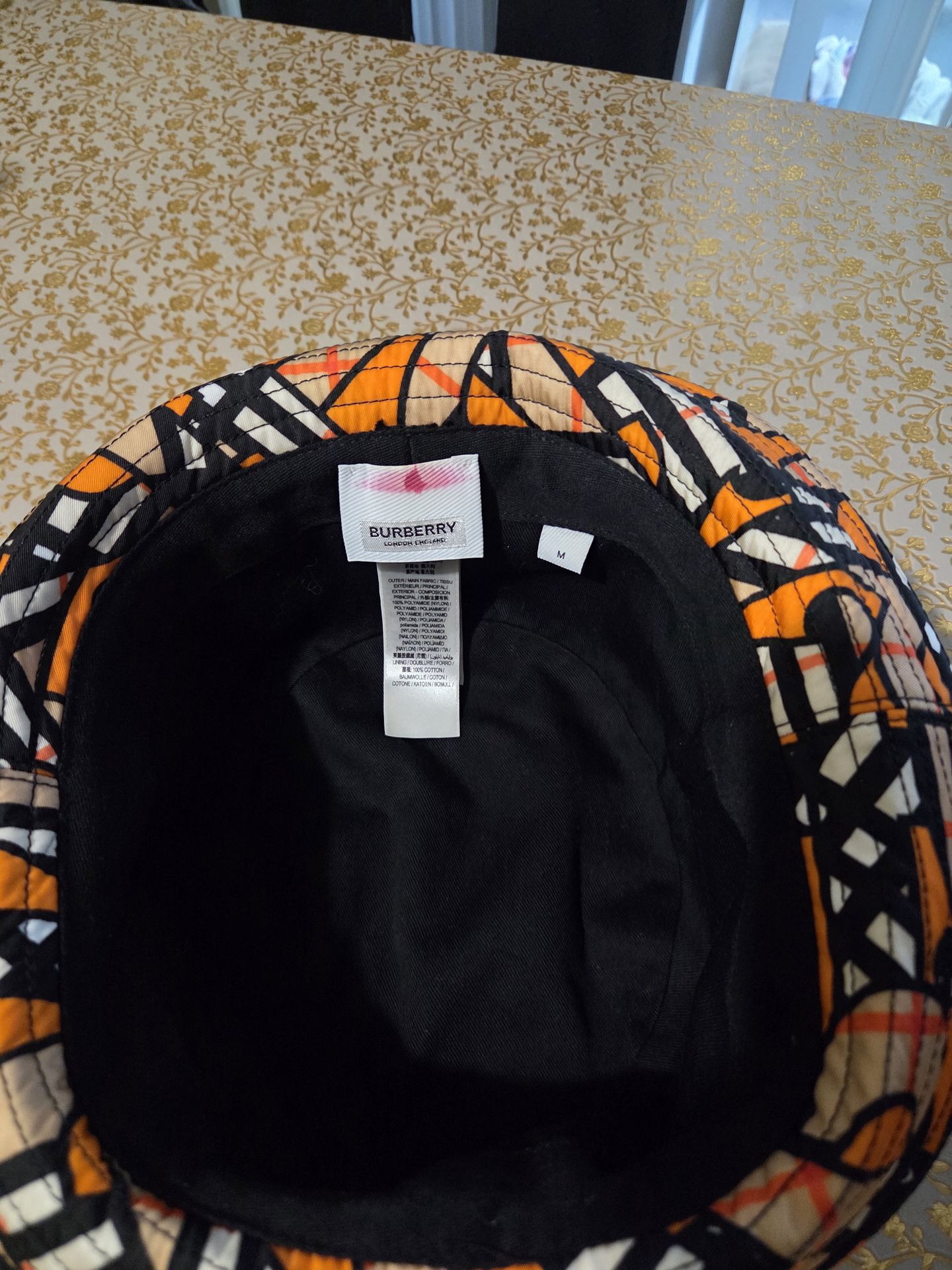 Burberry monogram print bucket