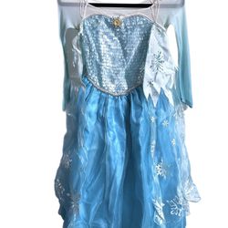 Frozen Elsa Dress girls Size 7/8