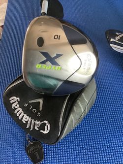 Hyper Velocity Rods TWO BEAUTIFUL GOLF DRIVERS! LEFTHAND CALLAWAY PARADYM DRIVER AND ...