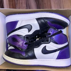 Jordan Purple Toe 1 