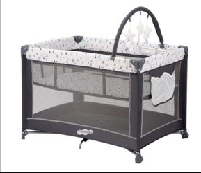 Pamobaby Portable Baby Play Yard Crib