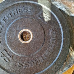 10 Lb Bumper Plates 