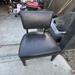 Brown Sofa - $30 LEATHER BIG CHAIR LIKE NEW $30 