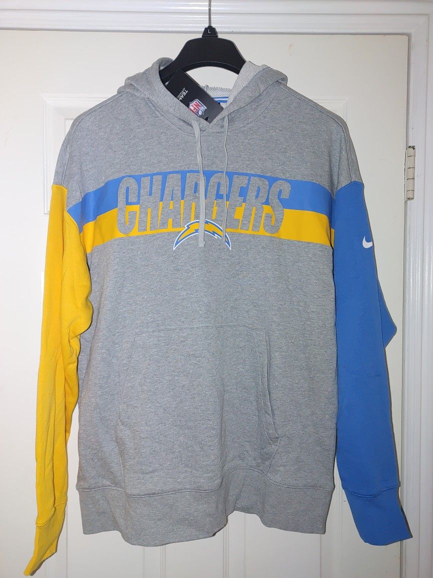 Nike NFL Los Angeles Chargers Hoodie sizes XL MSRP $75