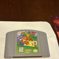 Nintendo 64 Games Mario Party And Super Mario 64 