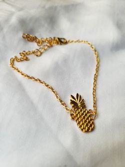 Pinapple Anklet.