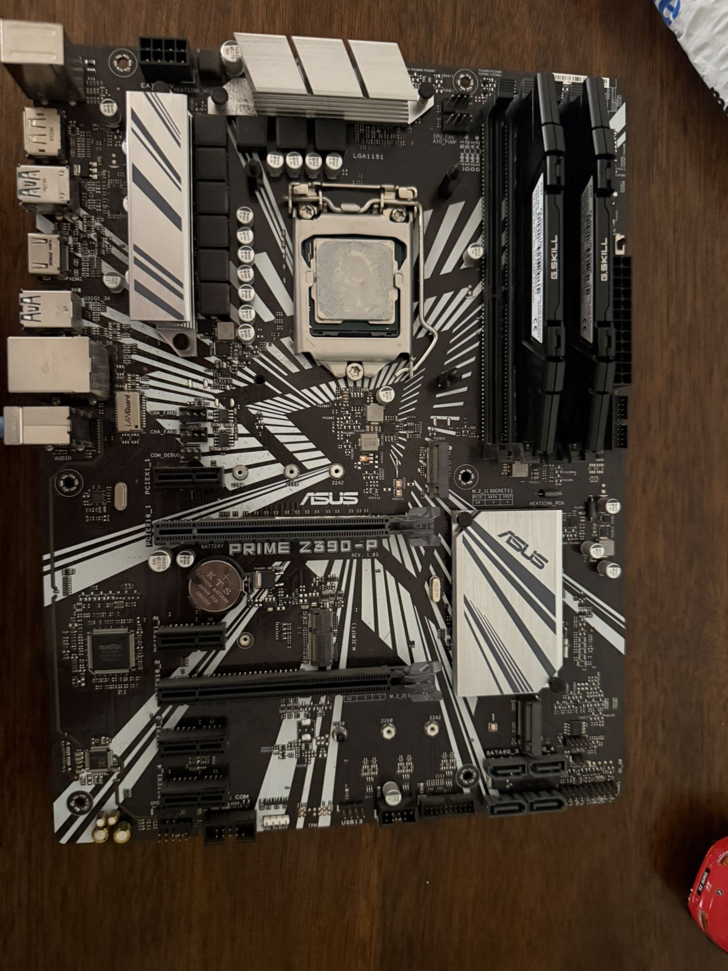 Asus Prime Z390 -P Mother Board With i9 9900k and 32 Gb Ram