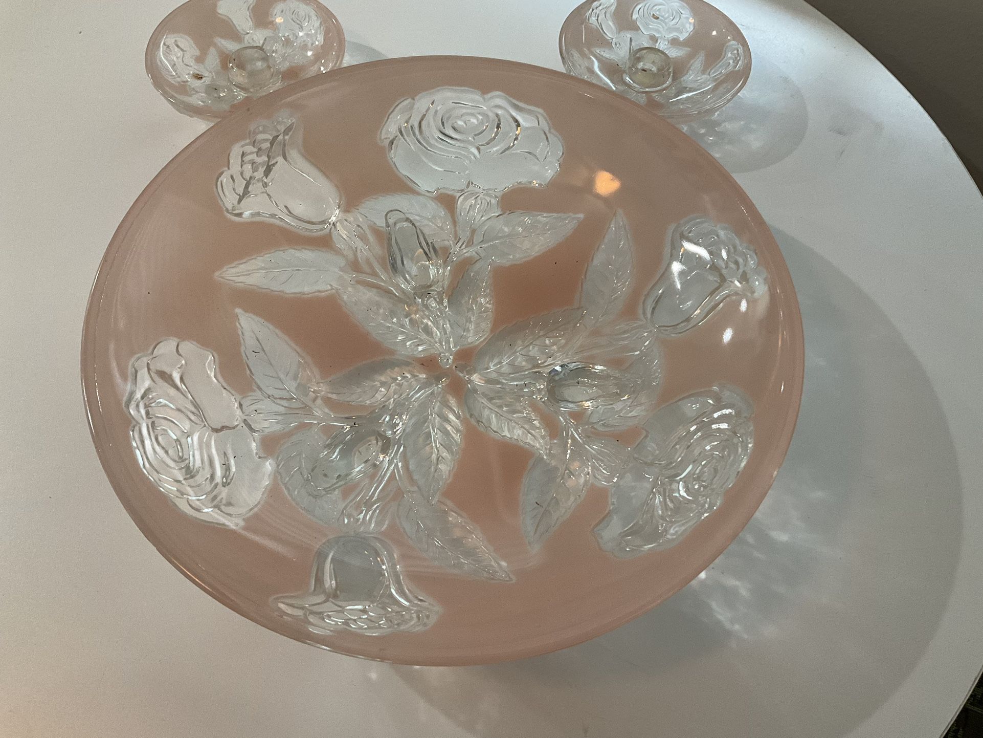 Antique Glass Bowl Set/3