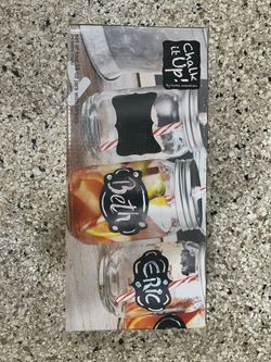 Mason Jars for Drinks- with lids and straws
