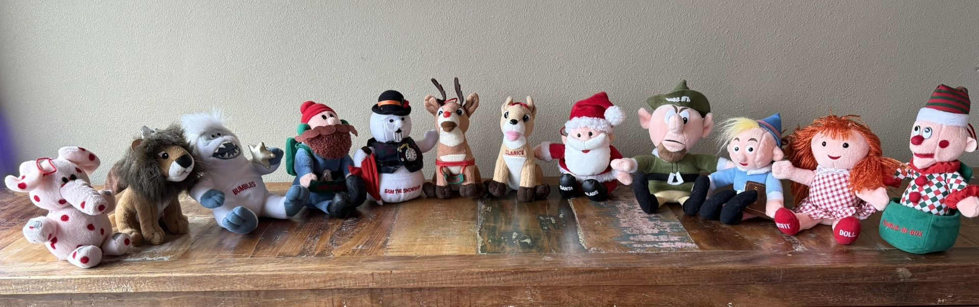 Rudolf Plushies Set (12)
