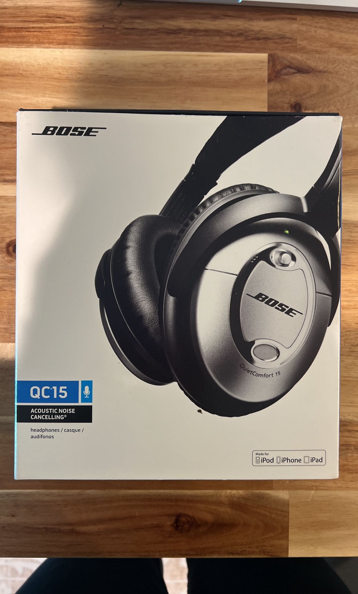 Bose Quiet Comfort 15 Noise Cancelling Headphones