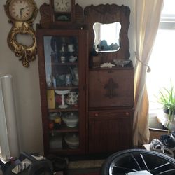 Oak Cabinet Antique