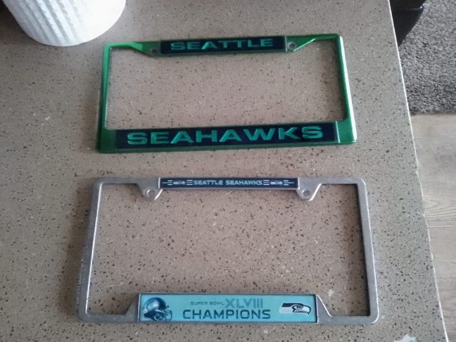 Seattle Seahawks Plate Frames