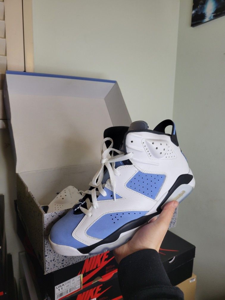 Jordan 6 UNC/  Size: 11/ $200