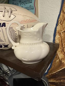 Vintage Lenox porcelain pitcher white