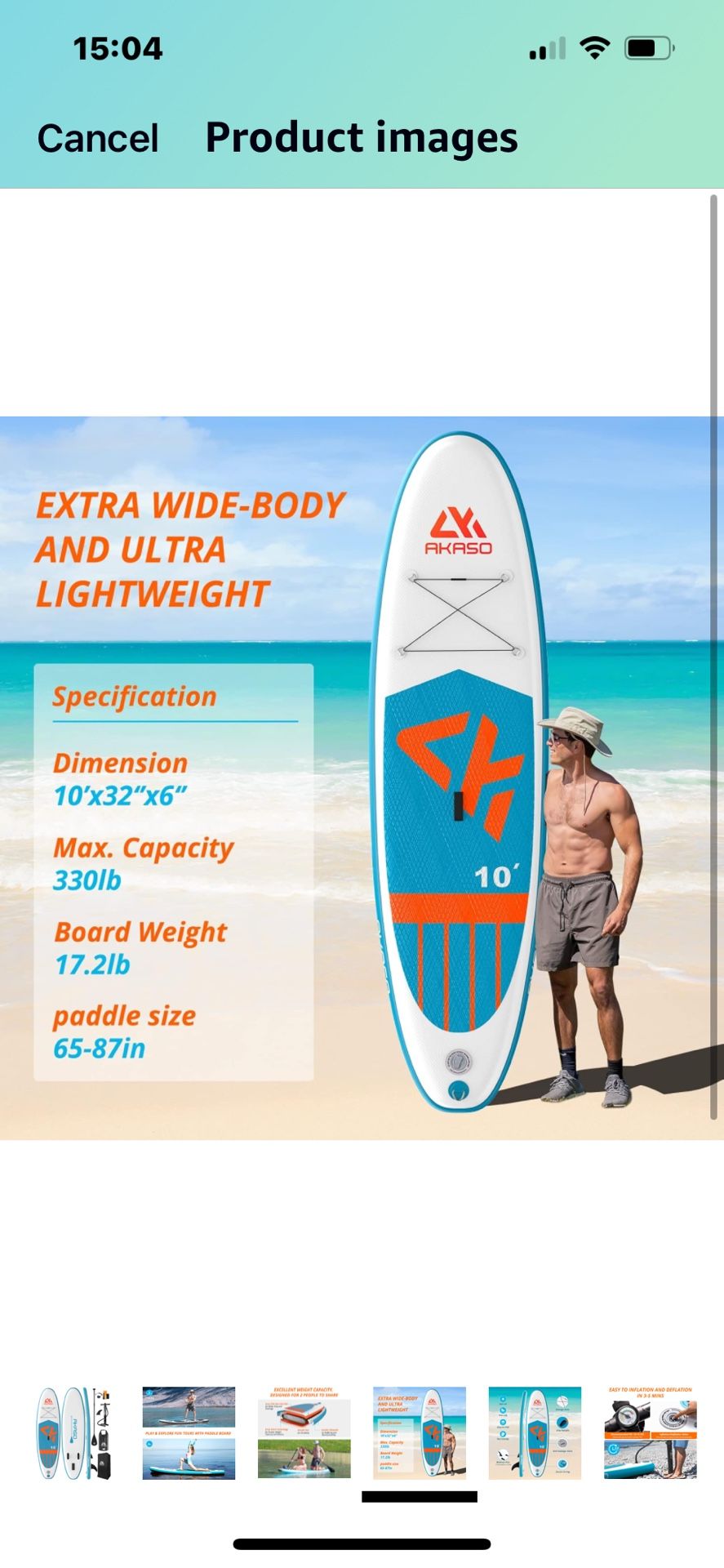 Inflatable Stand-Up Paddleboard