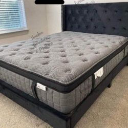 Beds for Sale Twin Full Queen King | Size Options With Mattress 