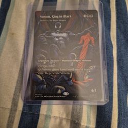 Venom King In Black Mtg
