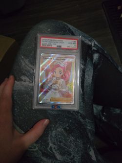 Swsh Fa/Pokemon Center Lady Vivid Voltage 185/185 Psa 10