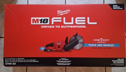 Milwaukee Fuel M18 9"  Cut Off saw ( TOOL Only)