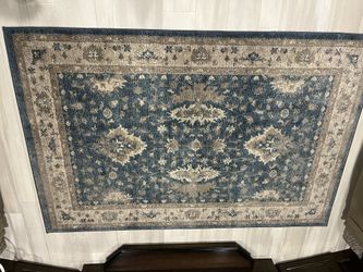 5x7 Teal Area Rug
