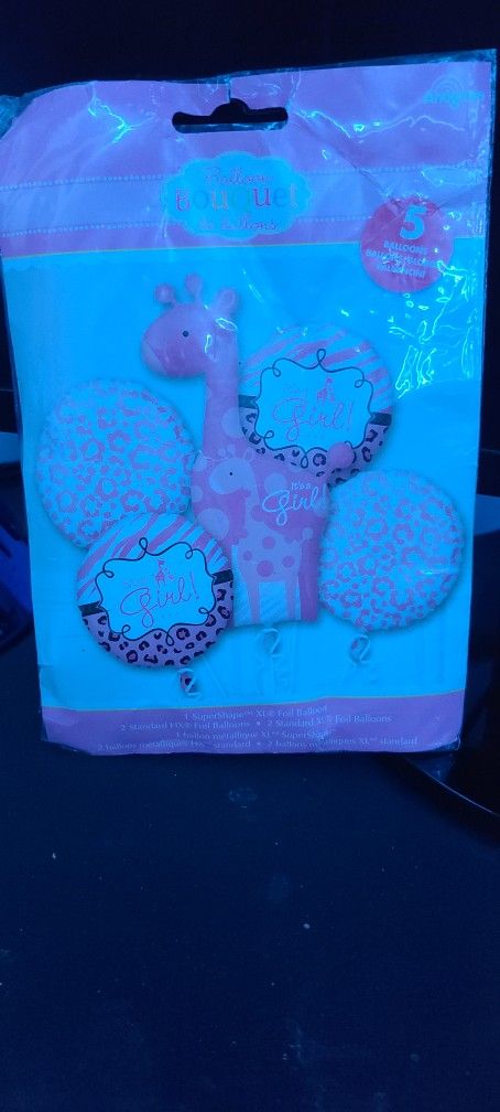It's A Girl Balloon Bouquets
