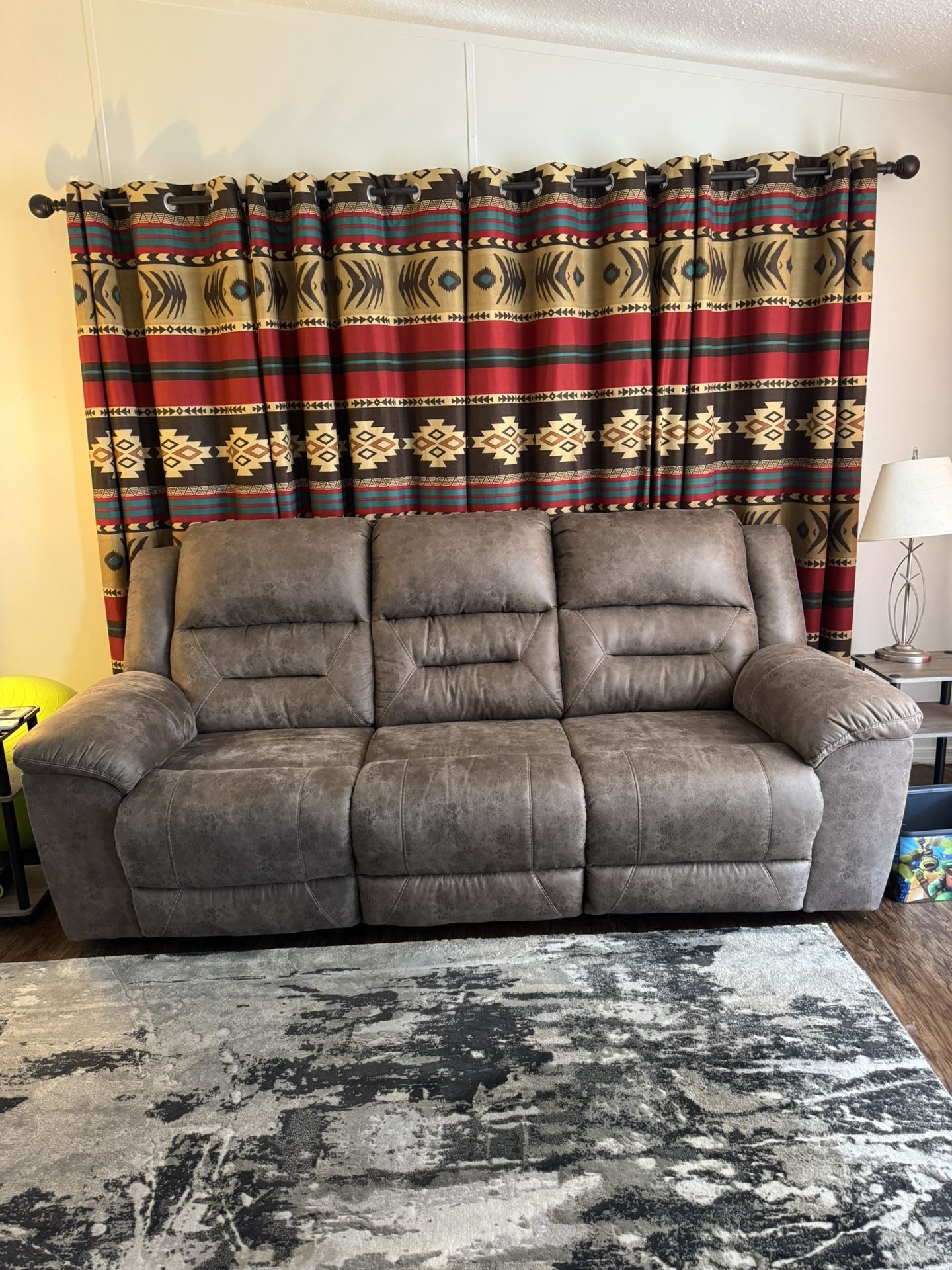 Vegan Faux Leather Couch
