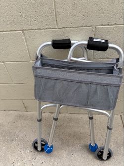 Walker with accessories