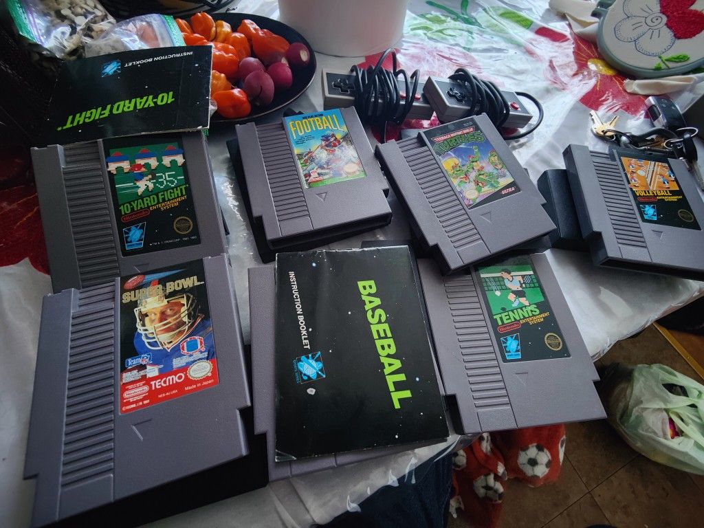 Snes Games And Controllers