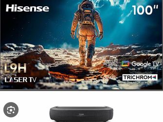 Hisense 100L9H-DLT100C L9H 100” TriChroma 4K Laser TV - BRAND NEW — NEVER OPENED — ORIGINAL BOXES