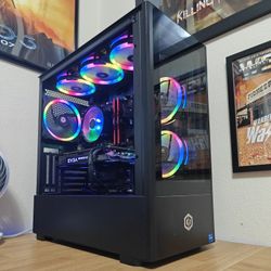 Custom Gaming Computer PC Desktop Intel I5 11600k, Nvidia GTX 1080, 16GB DDR4, M.2 SSD, EVGA PS5 PS4 XBOX 