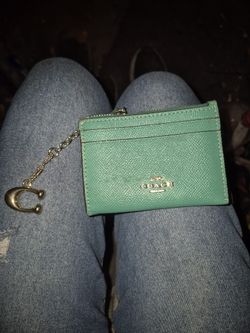 New York Coach Change And Card Wallet