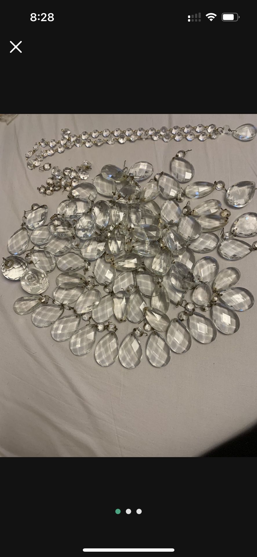 Real Crystal Pendants For Chandelier 