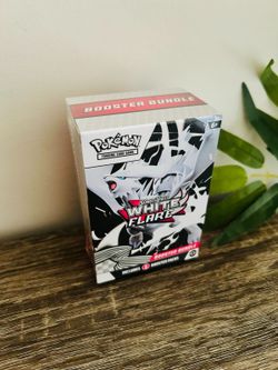White flare Booster Bundle! Pokemon
