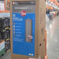 Brand New Performance Plus Rheem 40 G Water Heater 