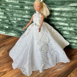 Pretty Doll on A Stand