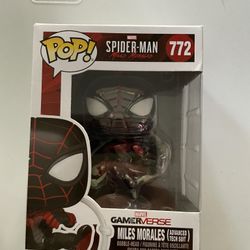 Funko Pop Marvel Spider Man Miles Morales Advanced Tech Suit