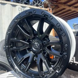 17āx9ā FUEL REBELS WHEELS ON SALE!!!!