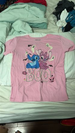 Stitch and Angel Halloween Tshirt