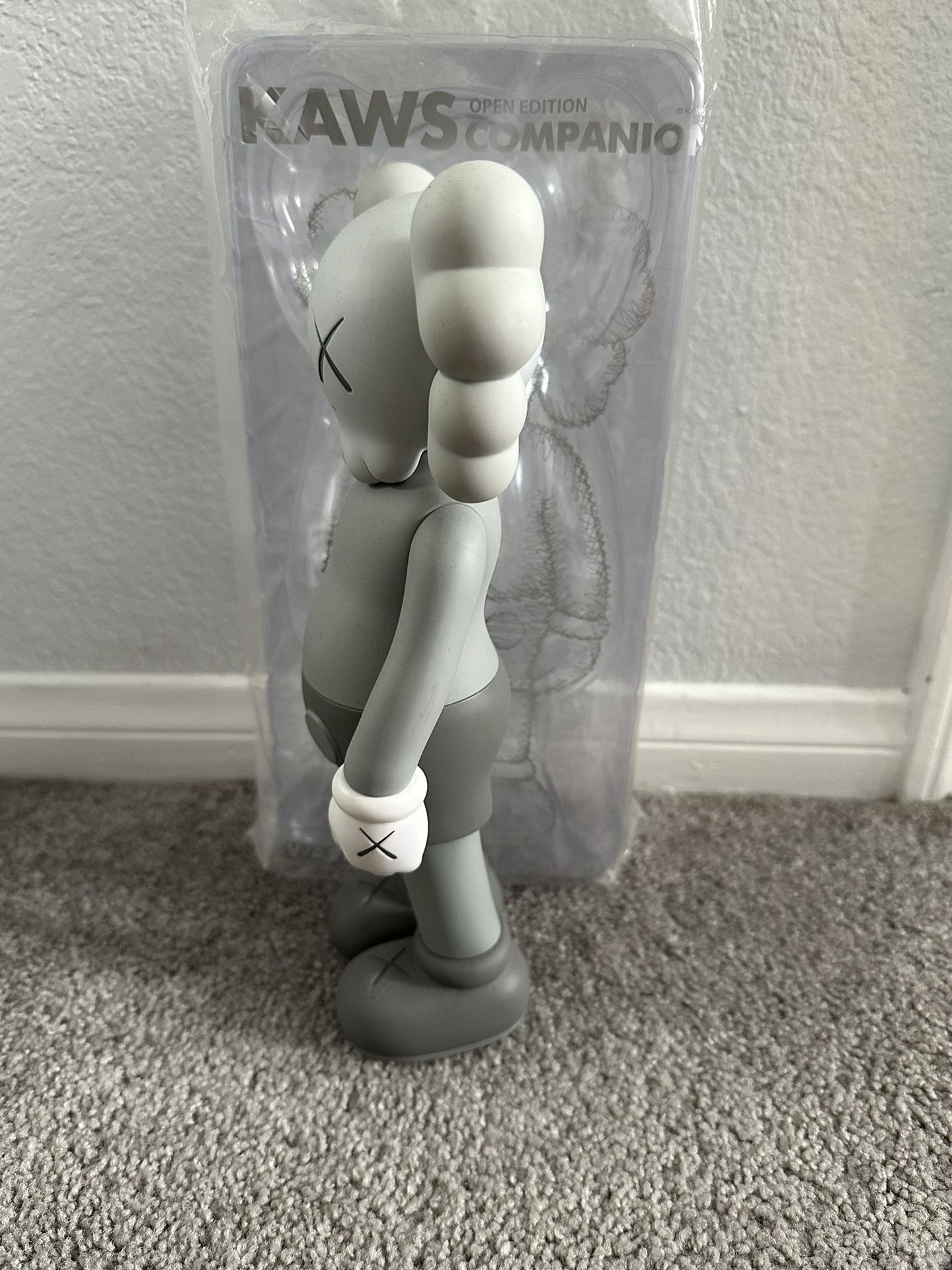 KAWS Companion Open Edition GREY Set (Original and Flayed) for
