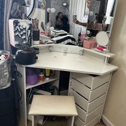 Vanity Desk W/ Chair