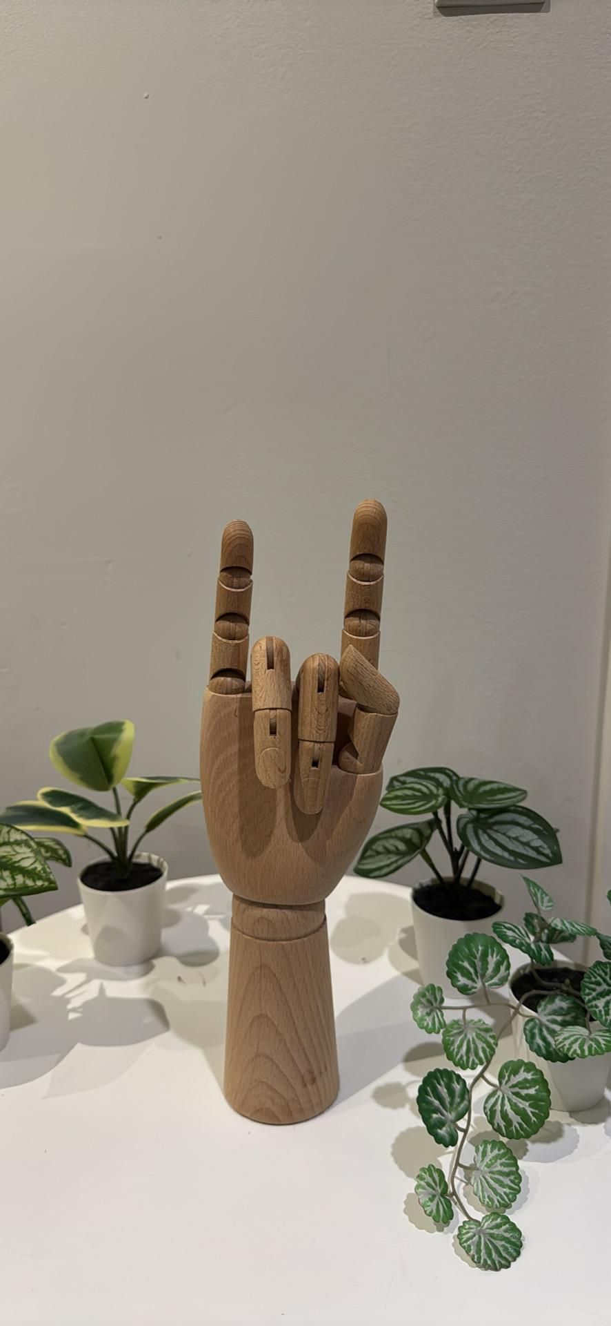 IKEA Wooden Hand - Home Decor
