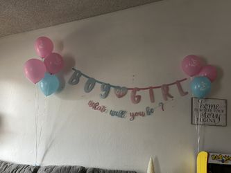 Gender Reveal Sign 