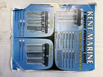 Kent Marine 60 GPD RO/DI System – Brand New