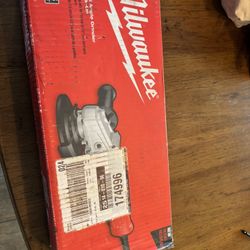 4-1/2” corded Milwaukee Angle Grinder
