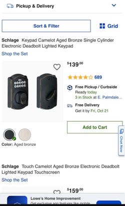 Schlage Electric deadbolt