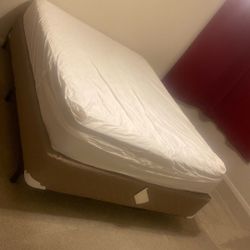 Queen Size Mattress, Box Spring, Mattress Cover, Adjustable Bed Frame